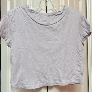 Aeropostale - Lavender Basic Crop Top